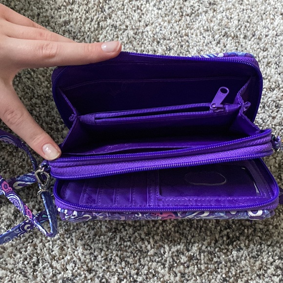 💜💜 Very Bradley Crossbody Purse - Picture 10 of 10